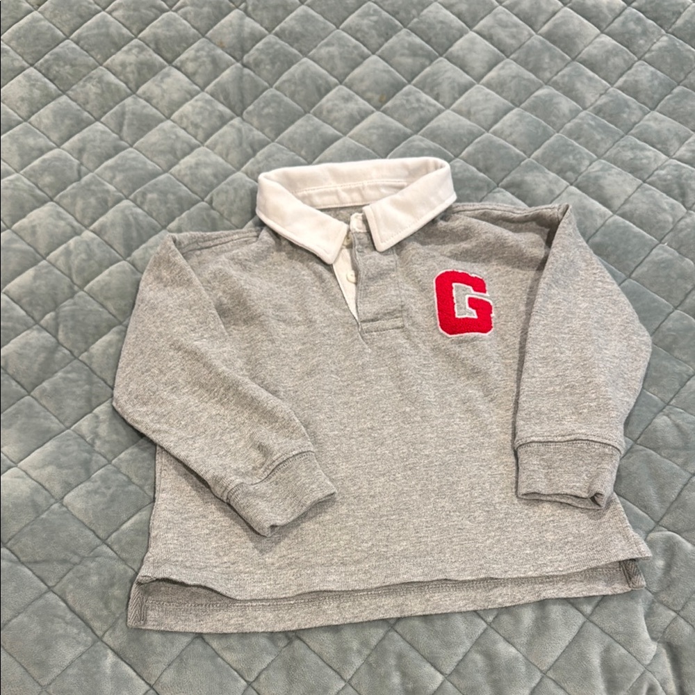 Gap toddler boys long sleeve polo